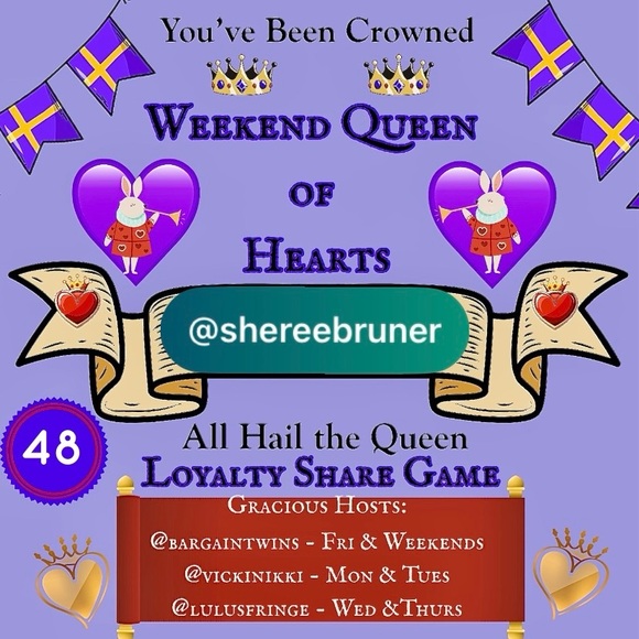 OUR WEEKEND QUEENS
ARE IN THE CASTLE! ๐ฐ
PLEASE RAIN SHARES &
PLAY OFTEN ๐๐๐๐ - Picture 3 of 9